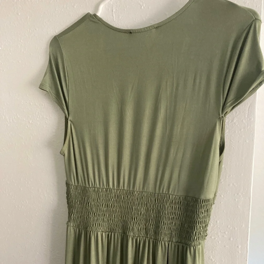 Baltic born dress in eucalyptus - Picture 4 of 4